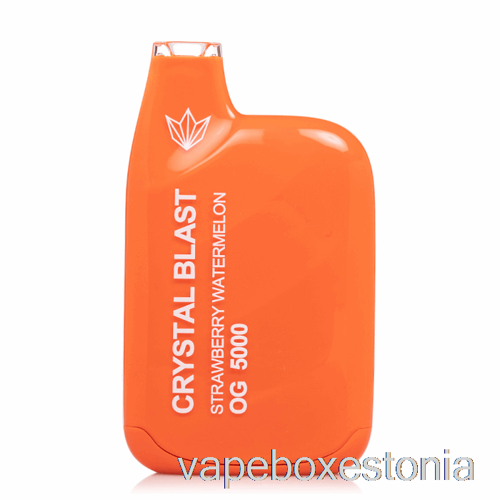 Vape Box Estonia Crystal Blast Og5000 ühekordne Maasikas Arbuus